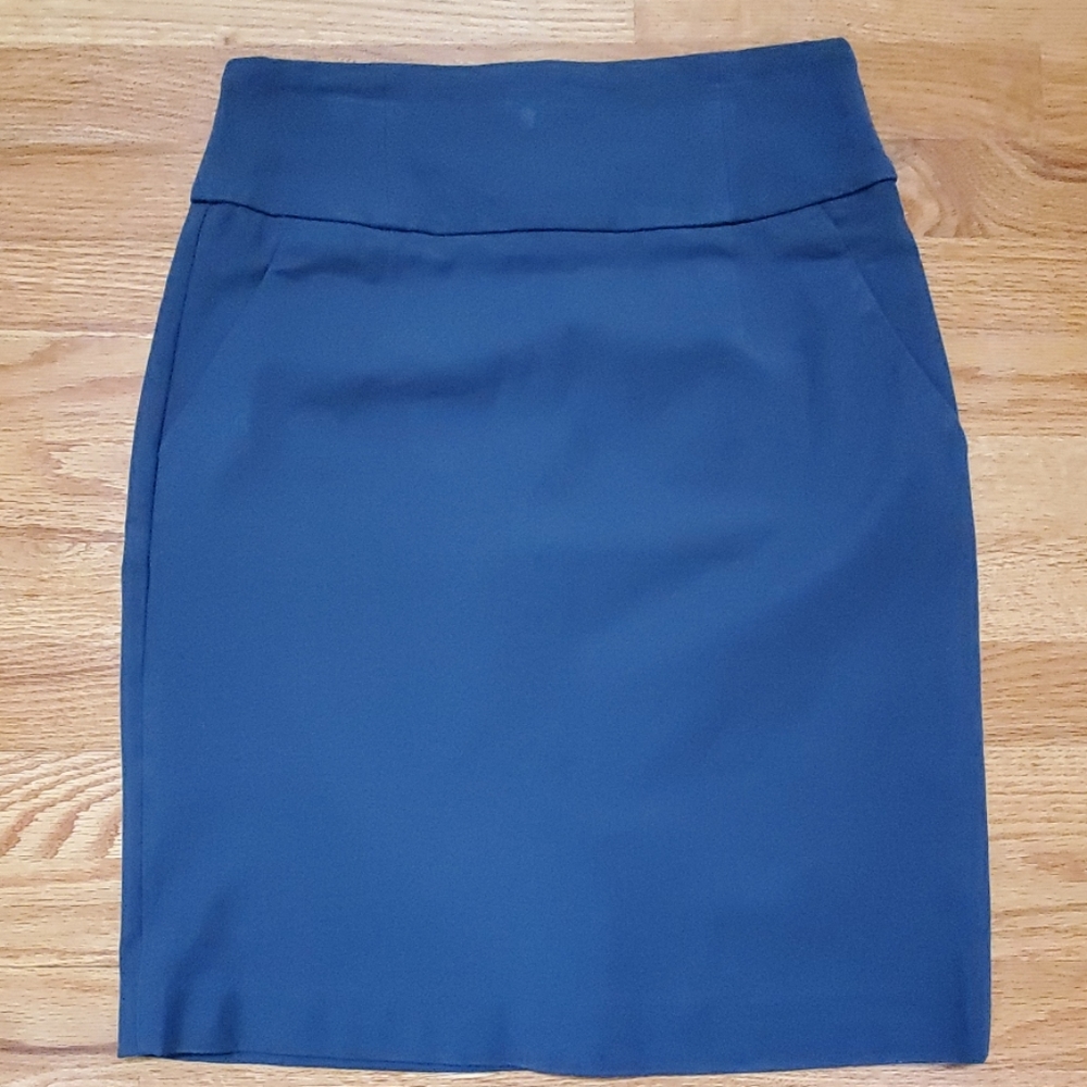 Dark Gray Pencil Skirt